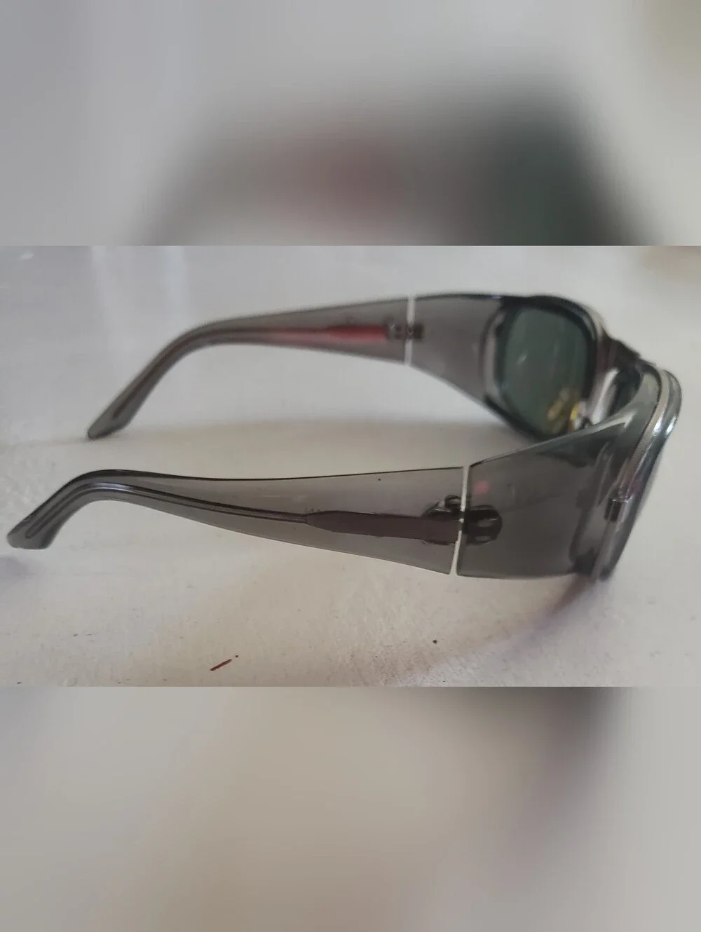 Vintage RAYBAN B&L W2660 Transparent Gray Sunglasses